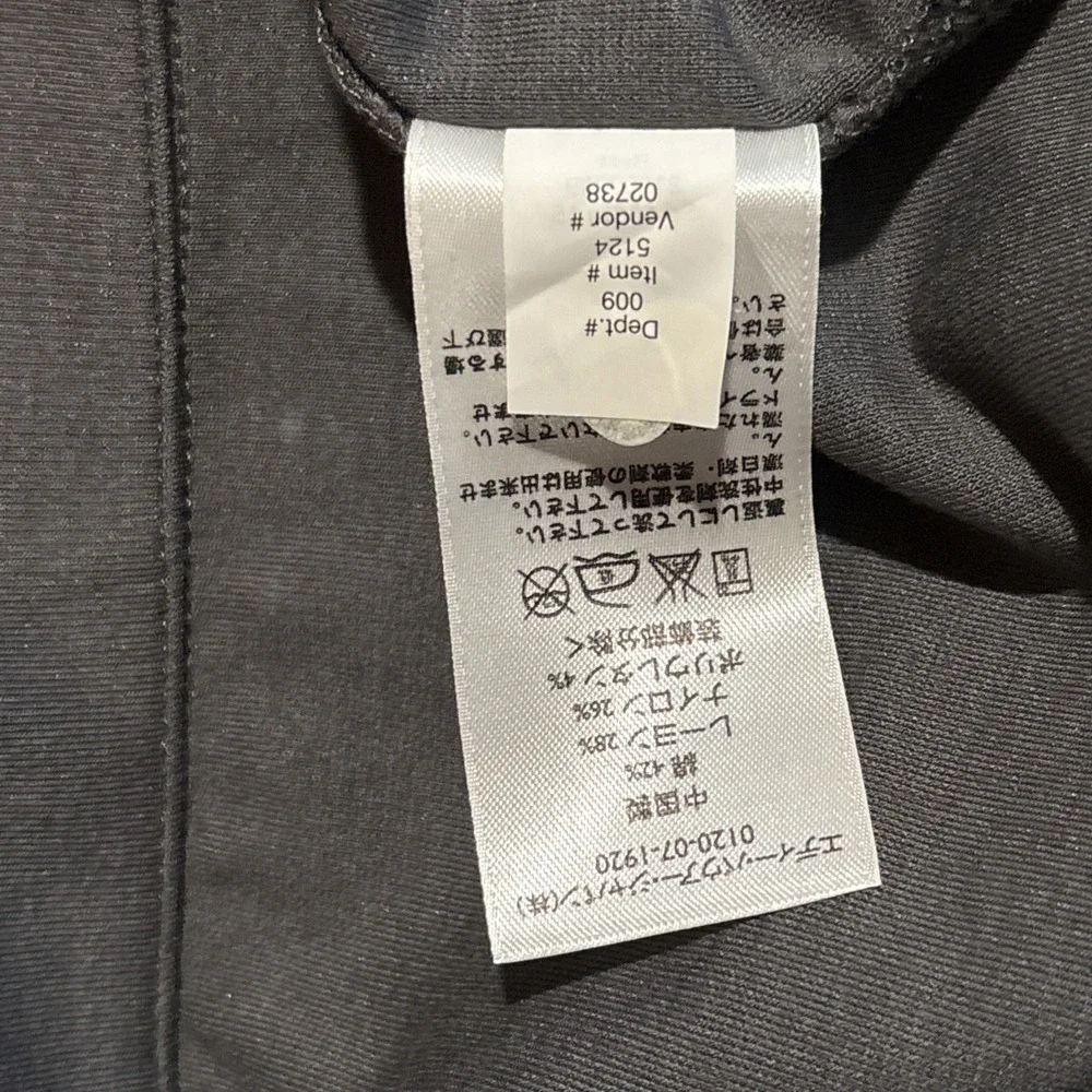Eddie Bauer Travex Pants Women 12 Black Stretch Nylon Outdoor Hiking Lightweight